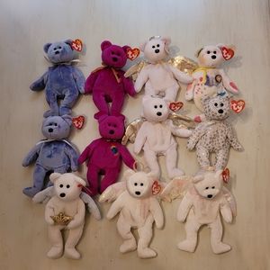 🐻 25 TY Beanie Babies 🐻